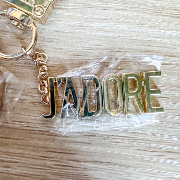 Dior Gold J'adore Bag Charm Keychain - Picture 3 of 9